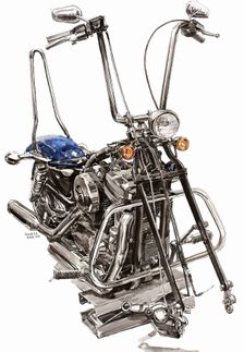 мотоцикл Harley Davidson