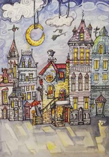 Иллюстрация "Волшебная лавка"