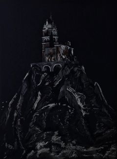 Часовня Св. Михаила на скале Эгий в Ле Пюи Ан Веле (St Michel, Aiguilhe, Le Pui-en-Velay)
