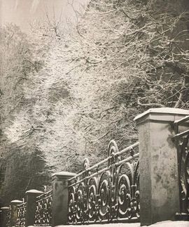 На Моховой зимой, Москва