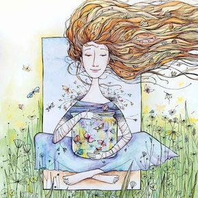 Бабочки в жвоте