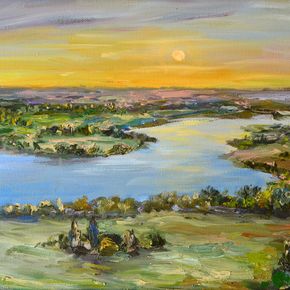 Вечернее озеро