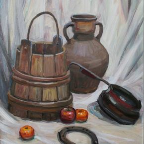 Натюрморт с ведром