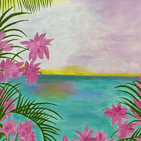 экзотический закат