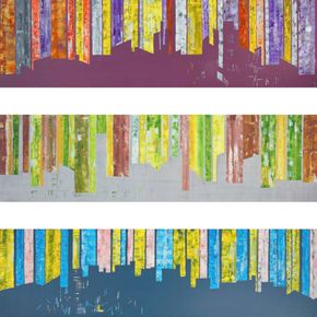 Осло, Портленд, Гонолулу Экология Абстракция Триптих