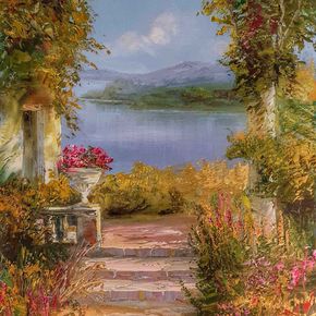 Терасса с видом на море