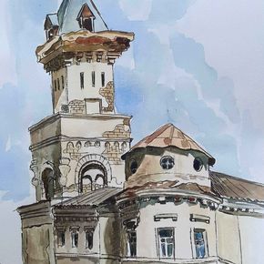 Полицейская часть с пожарной каланчой