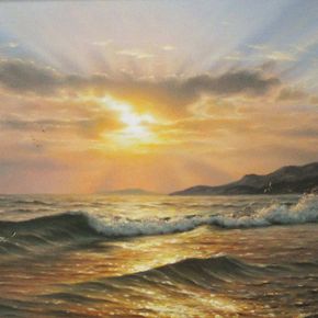 Вечернее море