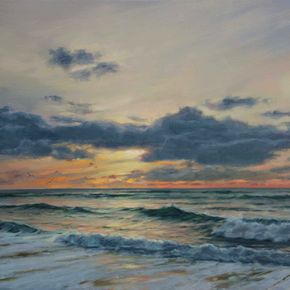 Вечернее море