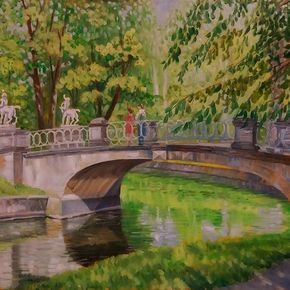 В парке. Павловск.