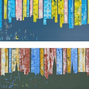 Гонолулу, Гамбург Экология Абстракция Диптих