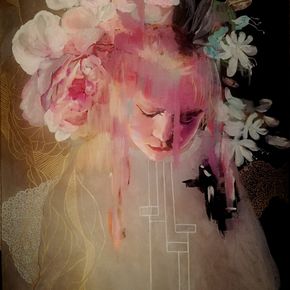 Девочка с цветами