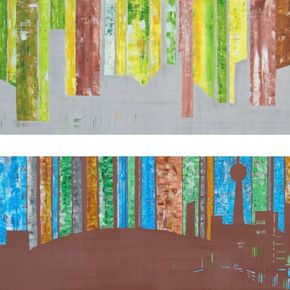 Осло, Торонто Экологичный Город Абстракция