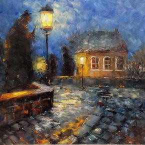 Синий вечер