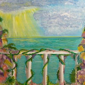 Терраса с видом на море