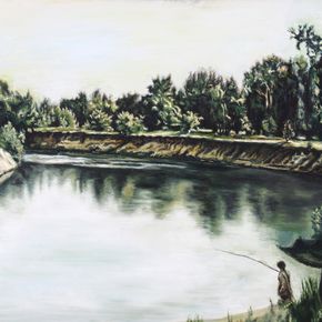 Крутой поворот Хопра, возле хутора Крутого.