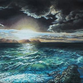 Восход над морем