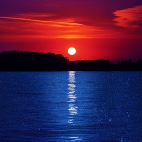 Звёздный закат