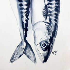 2 половины 1 рыбы