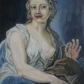 Диана (с собакой)