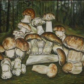 Белые грибы из леса возле хутора Вихляевский.