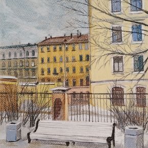 Весна на Васильевском о