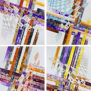 Материя и Пространство. Квадриптих