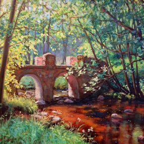 Мостик в парке