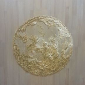 ЛУНА, КОТОРАЯ СВЕТИТСЯ В ТЕМНОТЕ (из песка)