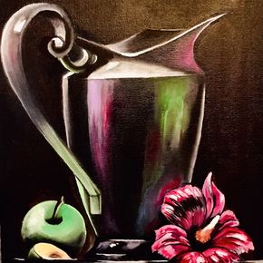 Серебряный кувшин.