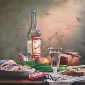 Натюрморт с хлебом