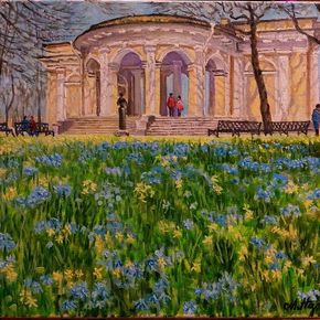 Первоцветы в Михайловском саду