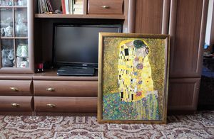 "Поцлуй" Густв Климт копия