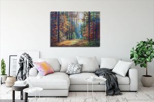 В осеннем лесу