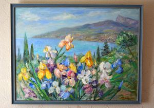 Японские  ирисы