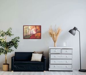 Осенний кленовый лес