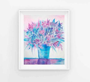 В розовом цвете