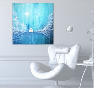 Умка с мамой.