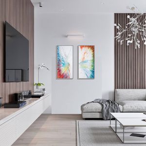 Горы Алтай Абстрактный Диптих