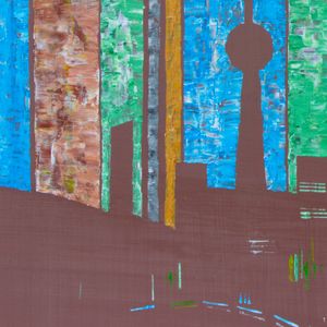 Осло, Торонто Экологичный Город Абстракция