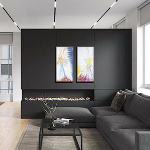 Горы Гималаи. Абстрактный Диптих