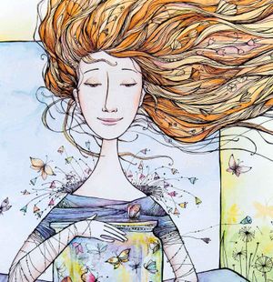 Бабочки в жвоте