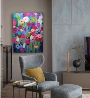 Яркие цветы