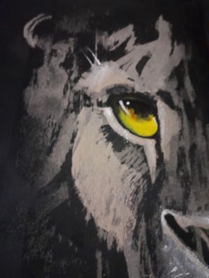 Песчаный лев