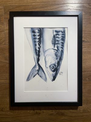 2 половины 1 рыбы