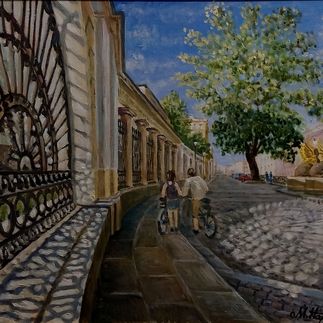 Покатушки на рассвете.