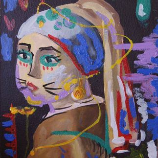 Девушка с сережкой