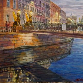 Встреча у Банковского мостика.