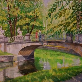 В парке. Павловск.