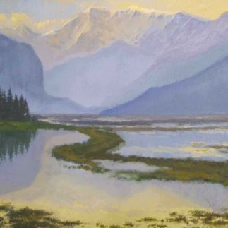 Закат в горах